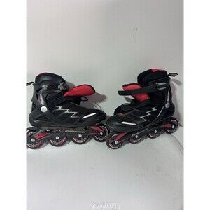 Bladerunner Advantage Pro XT Inline Mens Skates US 10 Rollerblade Black Red 80mm